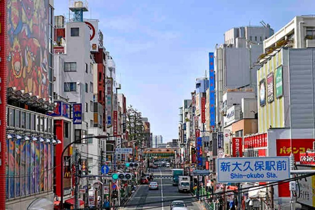 新宿市中心jr线新大久保三分钟紧邻韩国街免费wi-Fi Tokyo Exterior photo